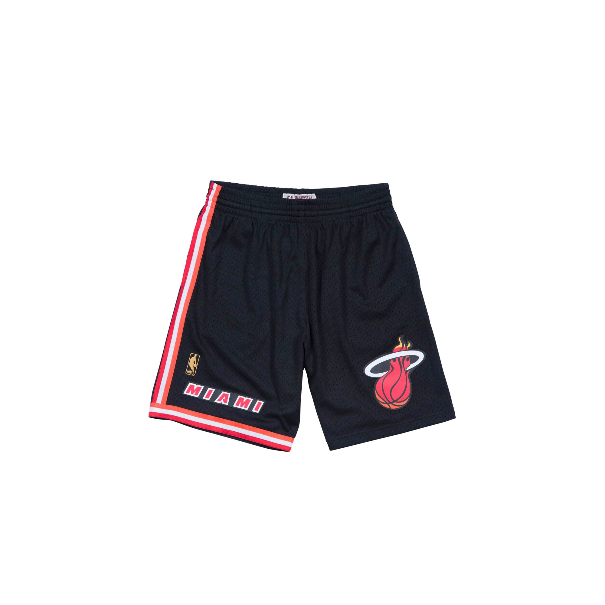Mitchell & Ness Mens Miami Heat Swingman Shorts