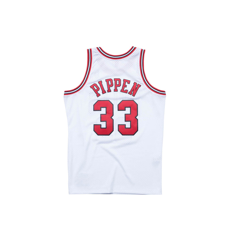 Mitchell & Ness Mens Scottie Pippen Chicago Bulls Swingman Jersey 'White'