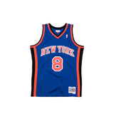 Mitchell & Ness Mens NBA New York Knicks '98 'Latrell Sprewell' Swingman Jersey