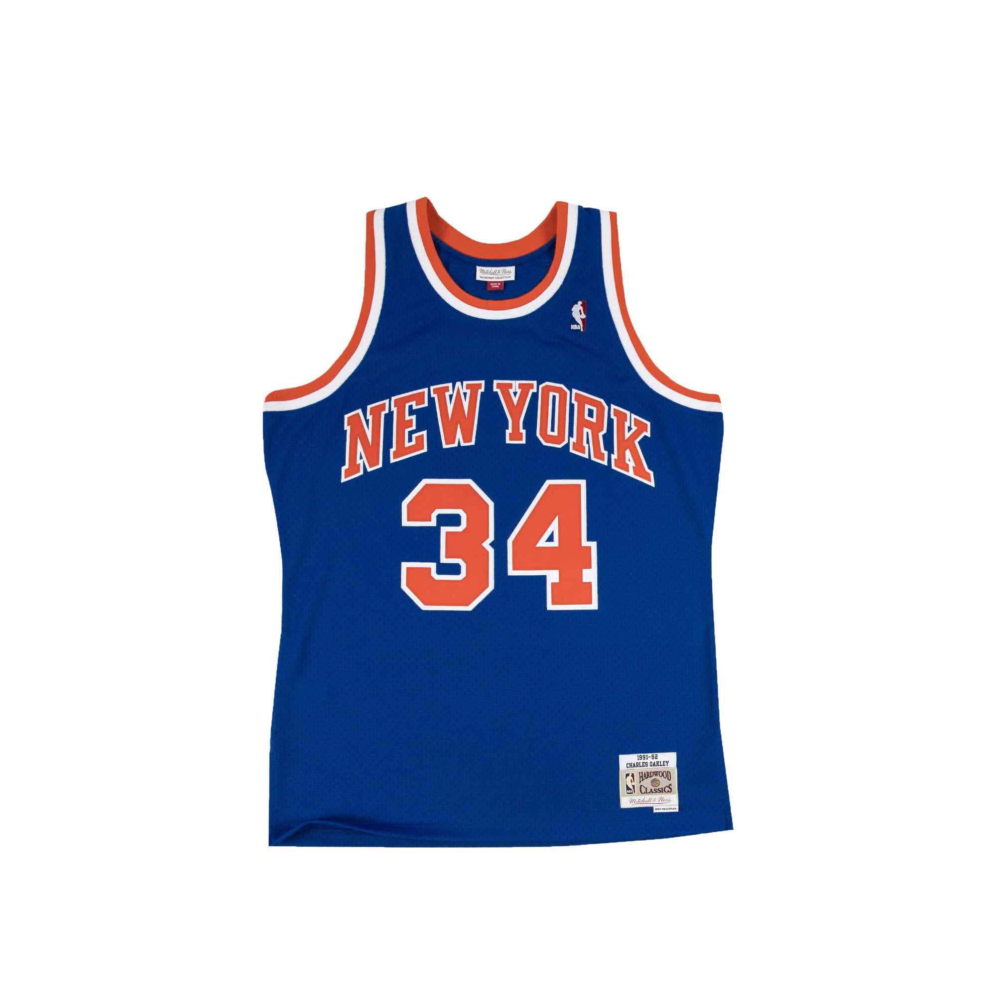 Mitchell & Ness NBA Swingman Knicks 91 Charles Oakley Road Jersey