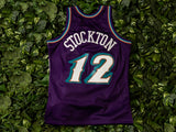 Mitchell & Ness 'John Stockton' '96 NBA Swingman Jersey [SMJYGS18217-UJAPURP96JST]
