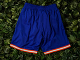 Mitchell & Ness 'Knicks 91' Swingman Shorts [SMSHGS18241-NYKROYA91]