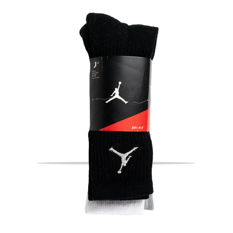 Air Jordan 3-Pack Dri-Fit Crew Socks