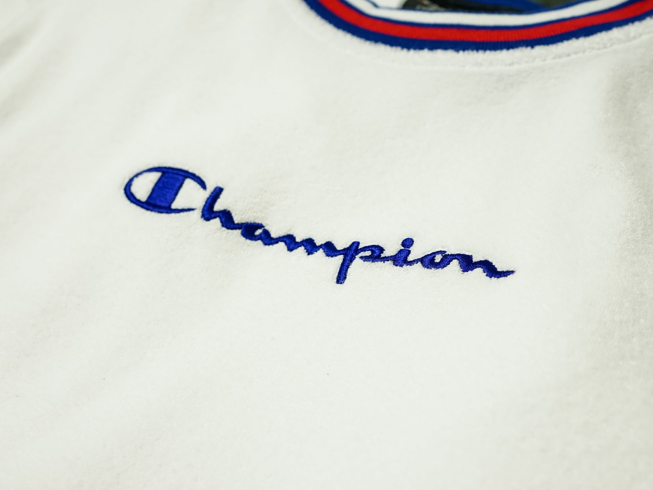 Champion terry tee best sale