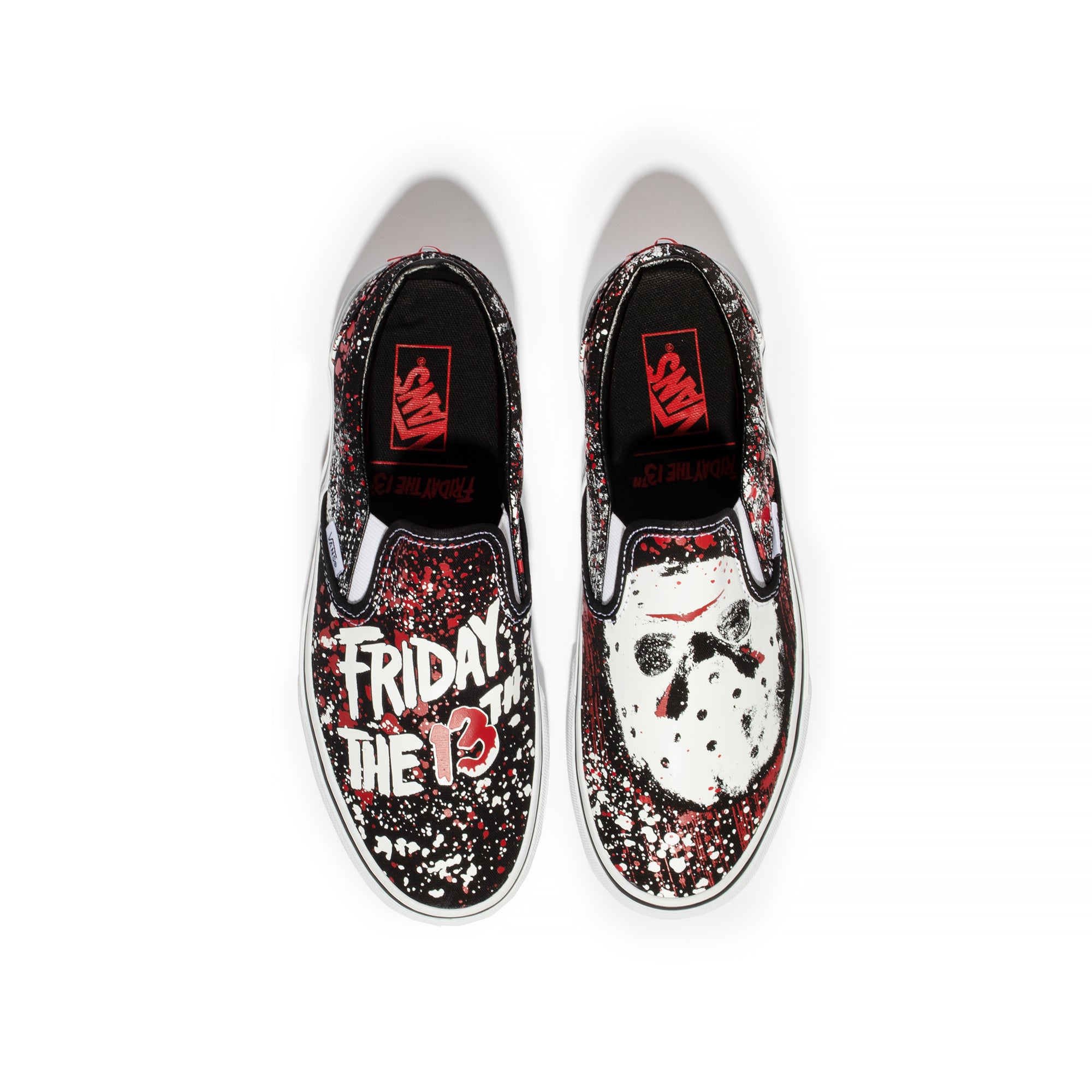 Vans Mens UA Classic Slip-On Shoes 'Friday The 13th'