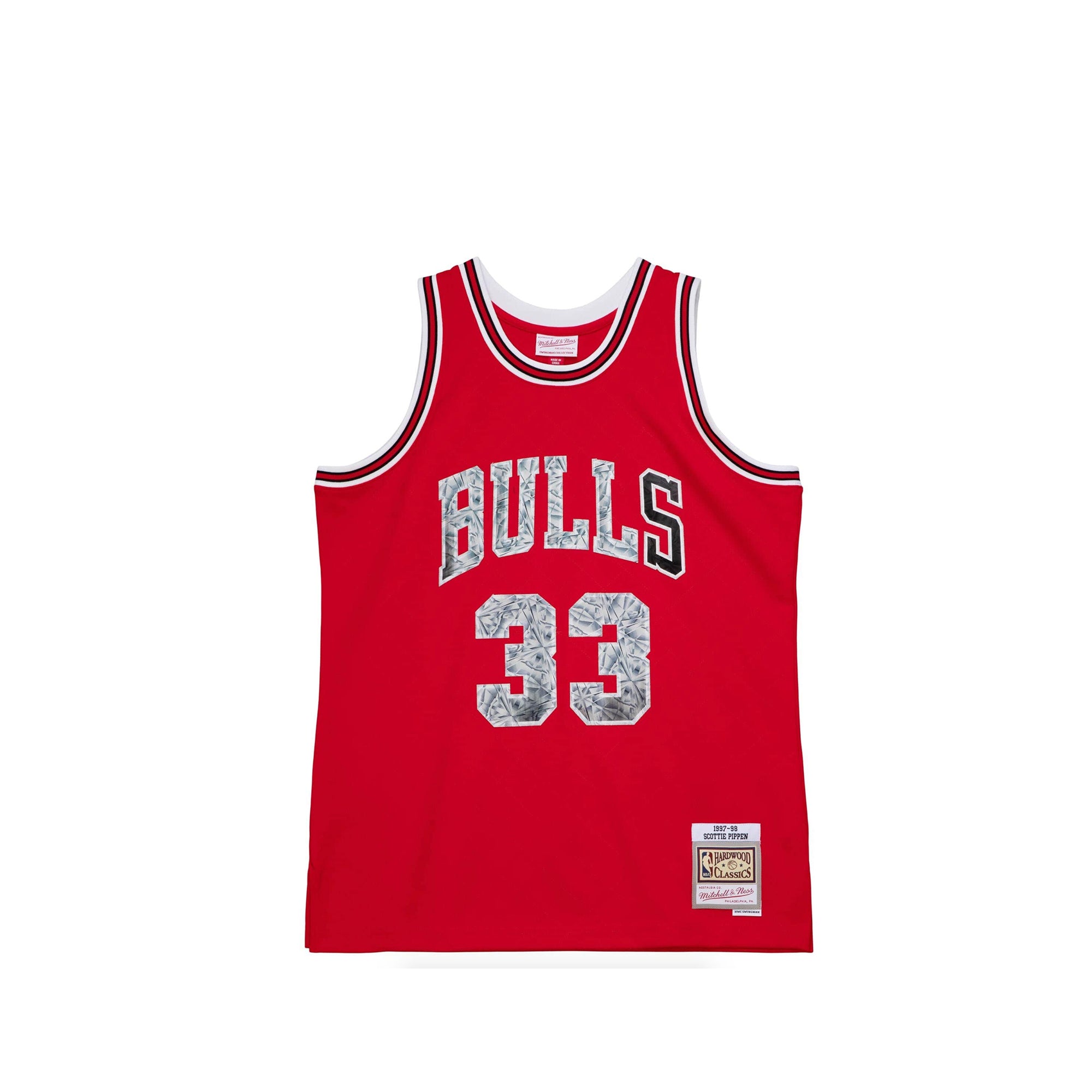Mitchell & Ness Mens Scottie Pippen 75th Anniversary Chicago Bulls Swingman Jersey