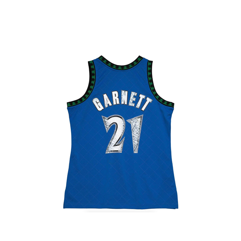 Mitchell & Ness Mens Kevin Garnett 75th Anniversary Minnesota Timerwolves Swingman Jersey