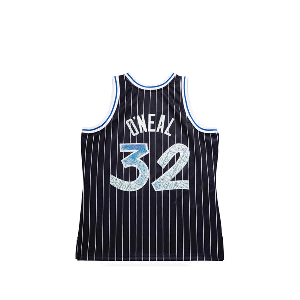 Mitchell & Ness Lakers Shaquille O'Neal White Logo Swingman Jersey  Size XL $130