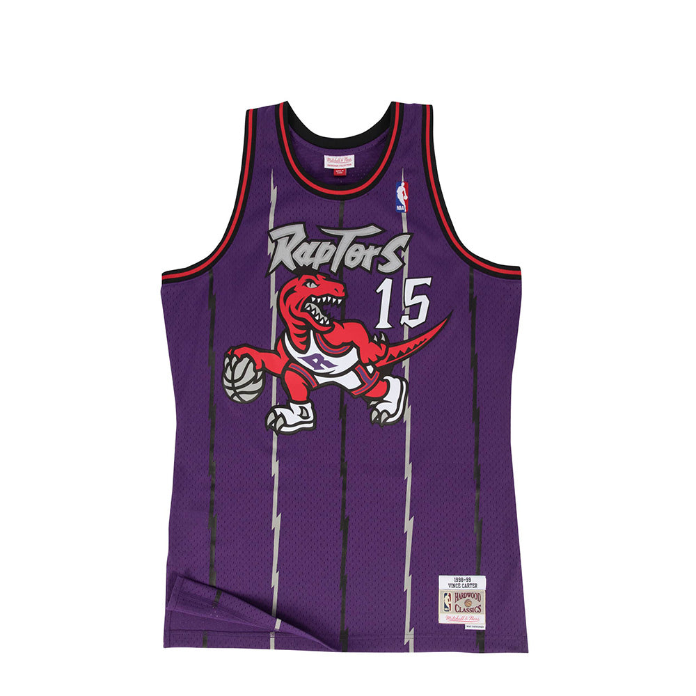 Mitchell & Ness Mens NBA Toronto Raptors '98 'Vince Carter' Swingman Jersey